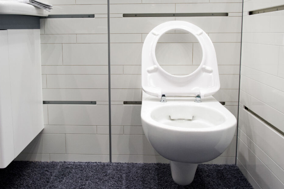 In der Damentoilette hatte die Frau eine Sturzgeburt. (Symbolbild)