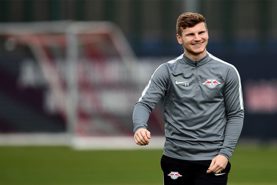 Könnte gegen Hertha BSC eine Option sein: RB-Torjäger Timo Werner.