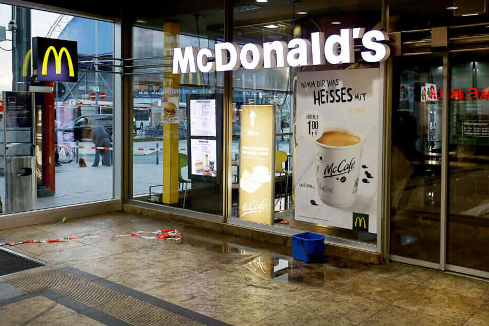 In diesem Schnellrestaurant wurde die 14-Jährige schwer verletzt.