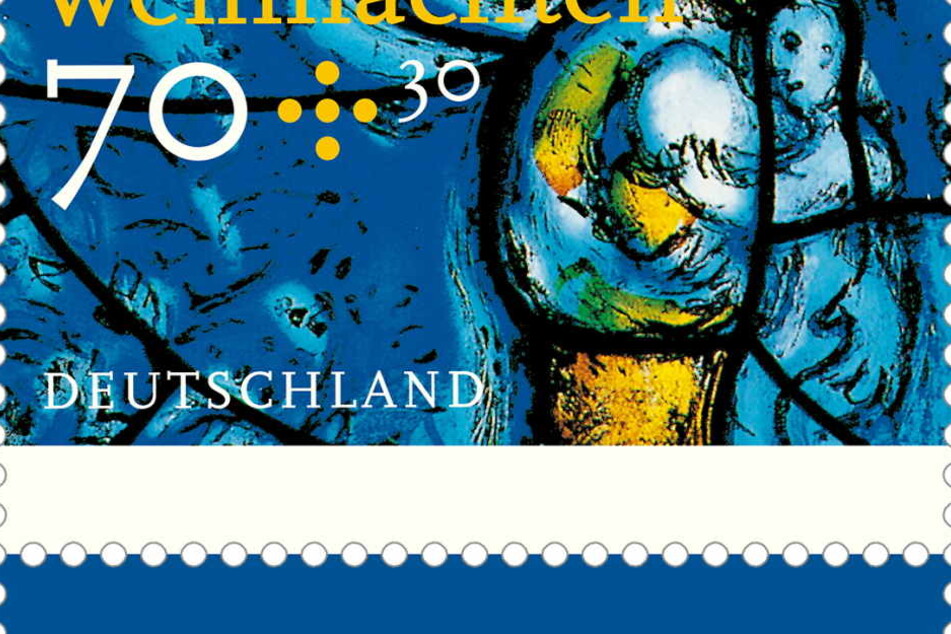 Die Briefmarke hat einen Portowert von 70 Cent.