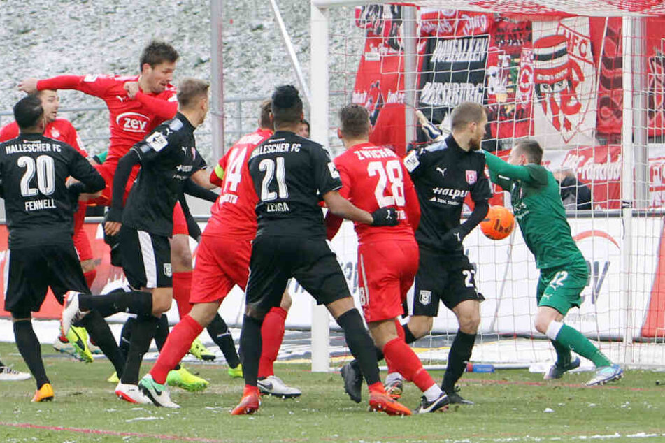 Ronny König trifft zum 1:0.
