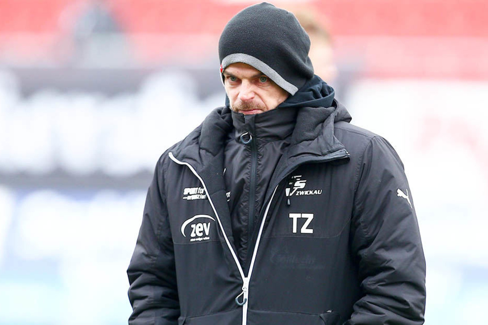 Torsten Ziegner will mit dem FSV Zwickau den Würzburger Kickers ein Schnippchen schlagen.