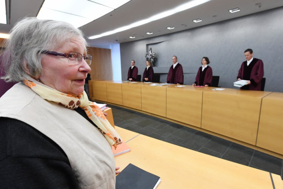 Marlies Krämer (80) hat sich in ihrem Leben schon Oft vor Gericht für Frauenrechte eingesetzt.