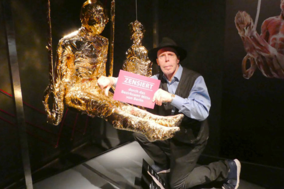 Plastinator Gunther von Hagens (73) hat kein Verständnis für die Zensur seiner Ausstellung.