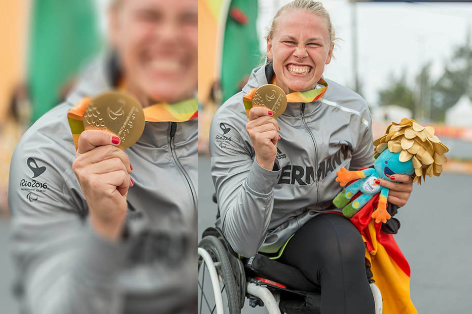 Mit fünf Jahren verlor Christiane Reppe ihr Bein. Dennoch hat sie eine Medaille geholt.