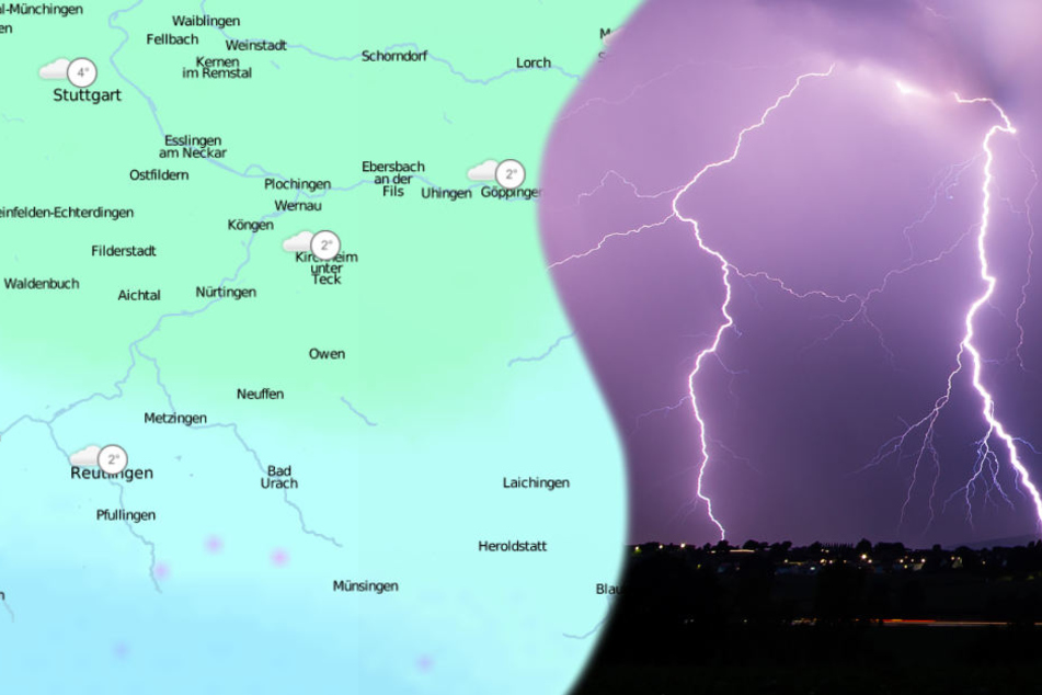 Selbst Gewitter sind am Wochenende möglich.