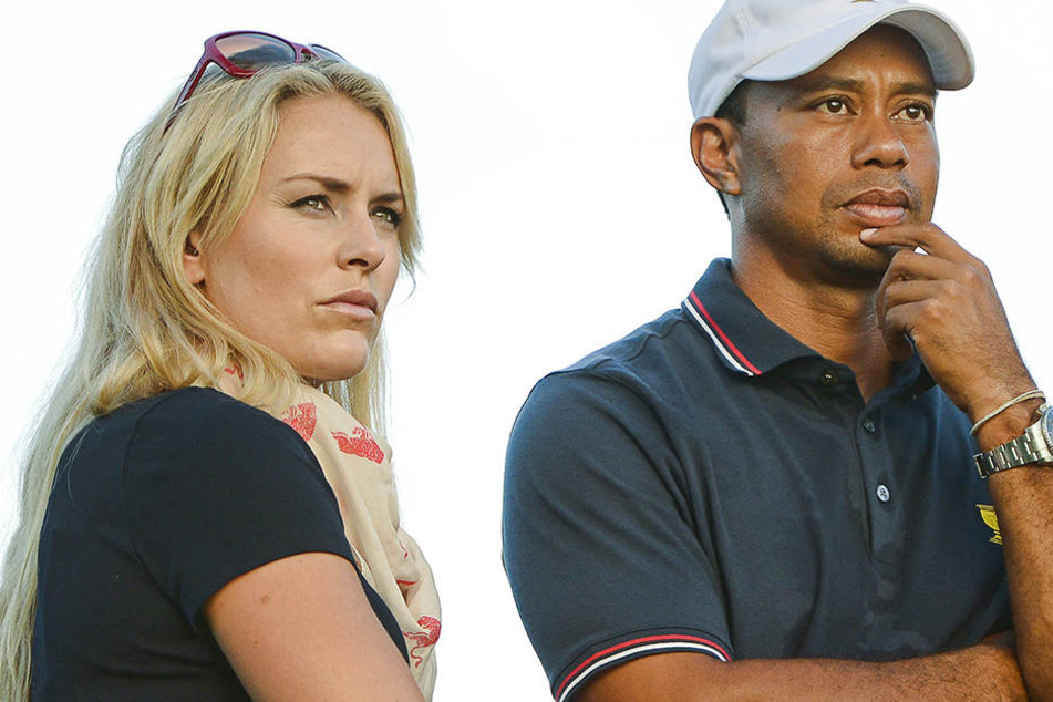 Beide geschockt: Die Nacktfotos von Lindsey Vonn und Tiger Woods kursieren im Netz.