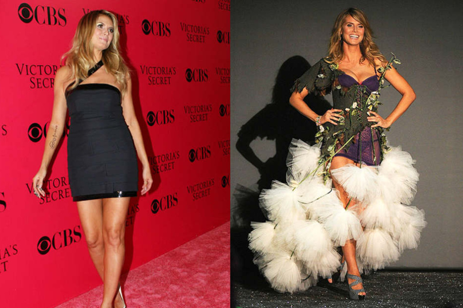 Nur einen Monat nach der Geburt ihrer Tochter stand Heidi Klum wieder auf dem Laufsteg.