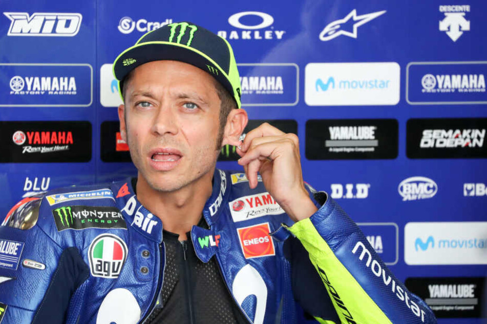 Italiens Superstar und Publikumsliebling Valentino Rossi macht sich für den Erhalt der Deutschand-GP auf dem Sachsenring stark.