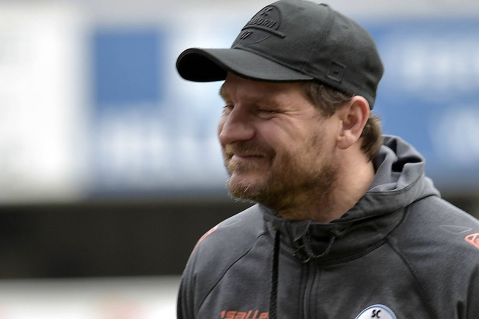Steffen Baumgart hält den 1. FC Magdeburg für eine sehr kompakte Mannschaft.