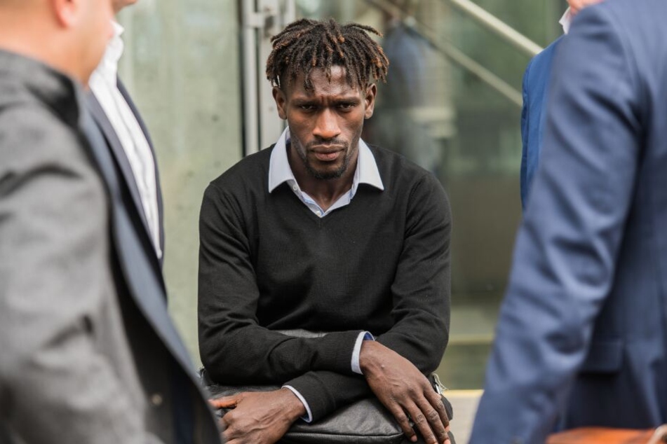 Bakery Jatta vor seiner Anhörung beim DFB.