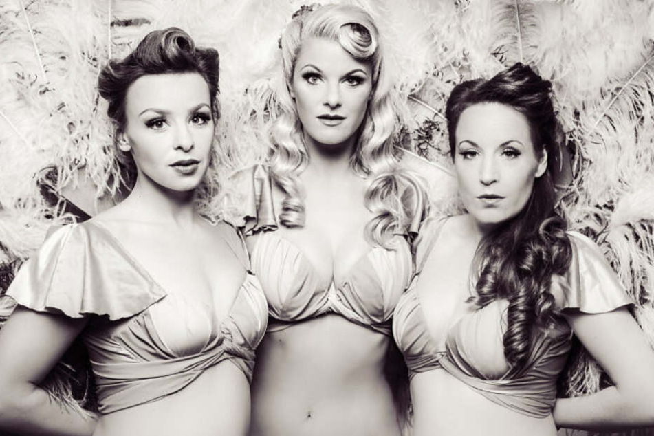 Fräulein Clara, Fräulein Elli und Fräulein Shaudeen sind "The Pearlettes".