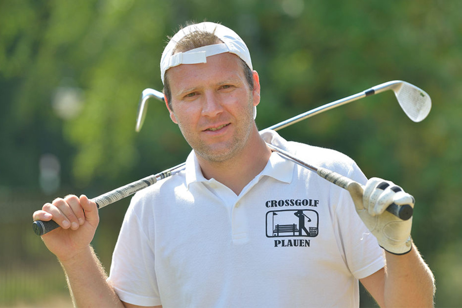 Der Vogtländer Sven Jacob (37) gewann die letzte Crossgolf-EM und holte die Quali nach Grünheide.