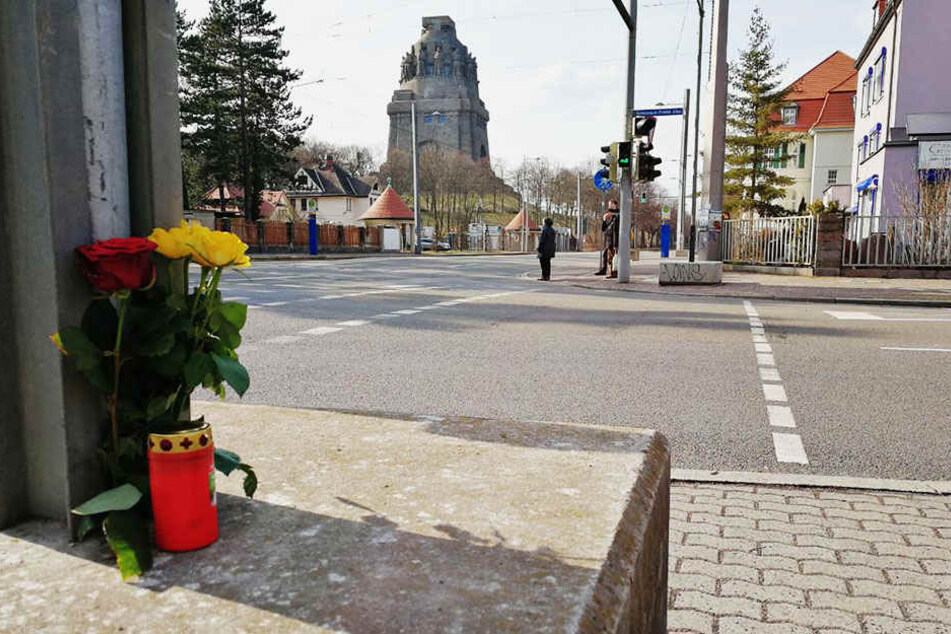 Unweit des Völkerschlachtdenkmals war es zu dem schlimmen Unfall gekommen.
