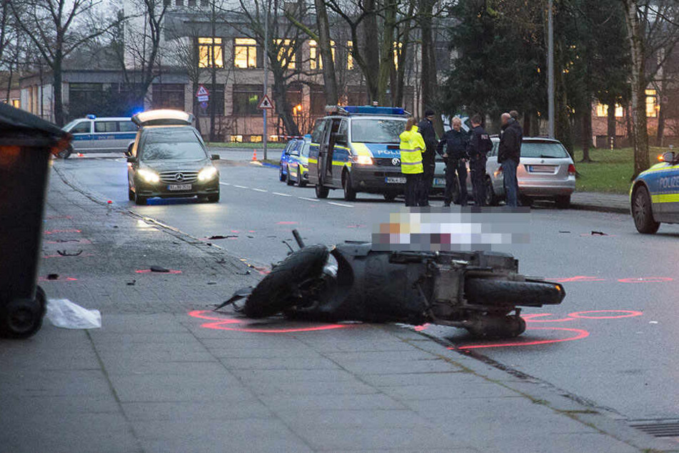 Gegen den 24-jährigen Rollerfahrer wird nicht ermittelt.
