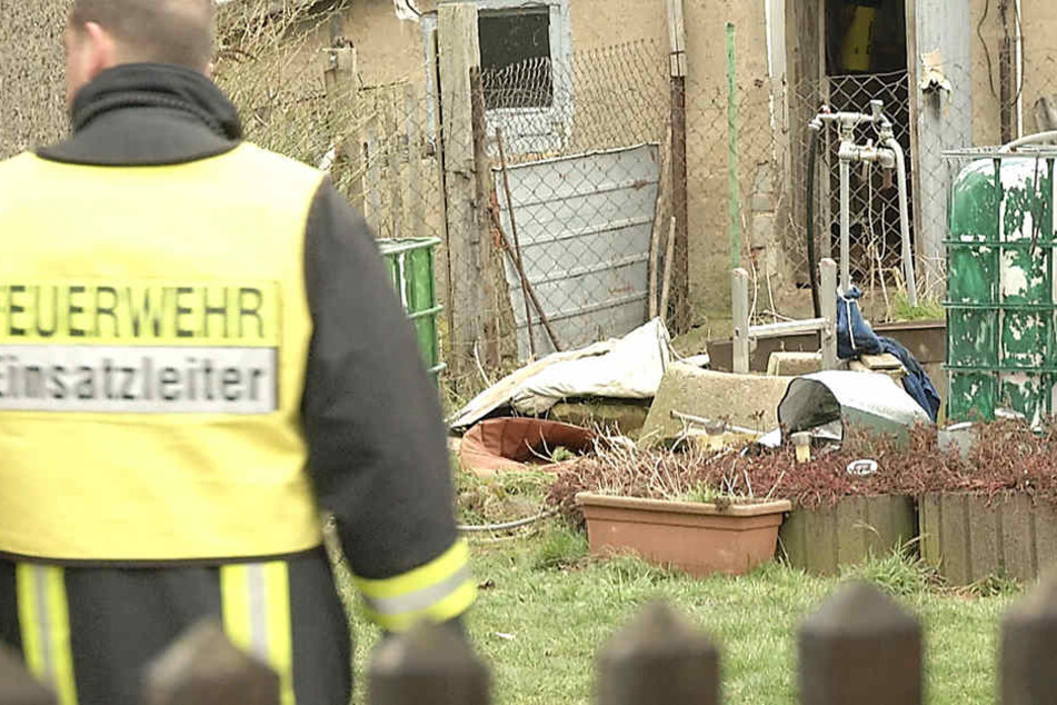Offenbar war der 87-Jährige von der Leiter gefallen und in dem Brunnen gestorben.