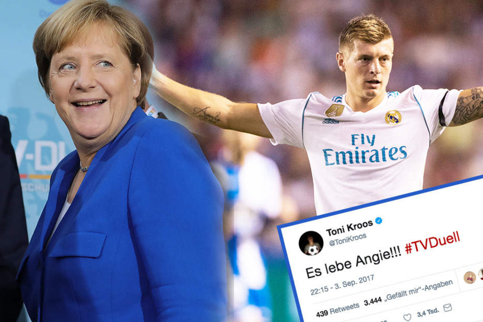 Angela Merkel dürfte sich bei so viel prominenter Unterstützung freuen.