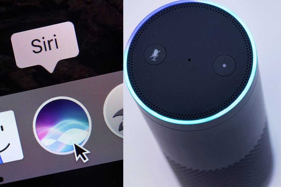 War es Siri von Apple oder Alexa von Amazon? Es ist nicht bekannt, welches System die Polizei anrief (Symbolbilder).
