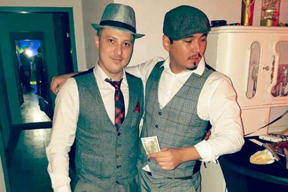 Bruder Erich Klann (rechts) scheint Roberts großes Vorbild zu sein.