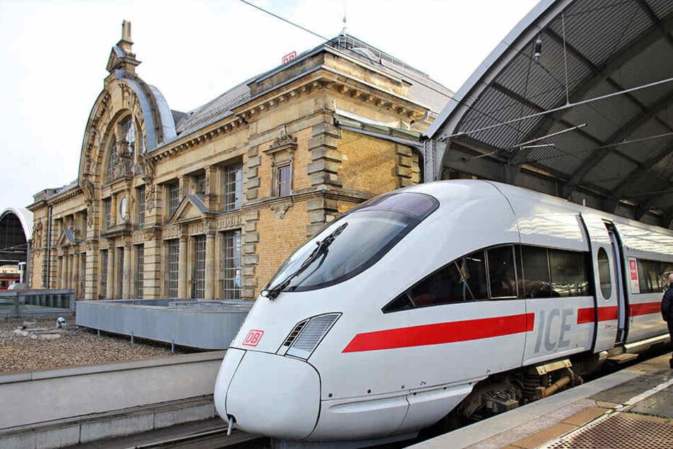 Die Züge am Hauptbahnhof Erfurt standen zum Teil still.