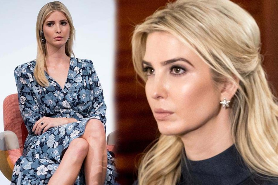 Ivanka Trump am 25.04.2017 in Berlin (links) und am 17.03.2017 in Washington, USA.