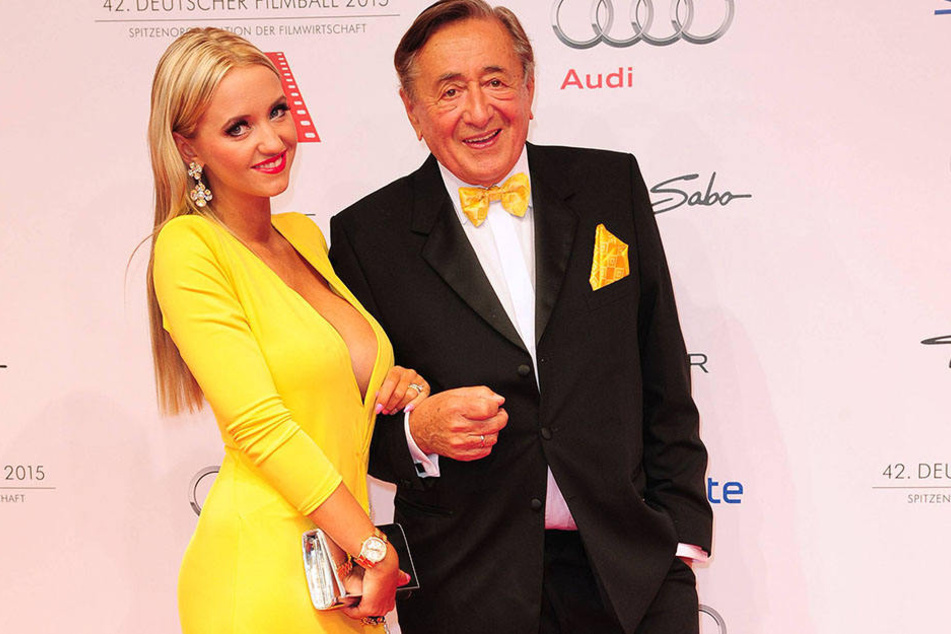 Cathy Lugner (27) und ihr Ehemann Richard (84) in besseren Zeiten der Ehe.