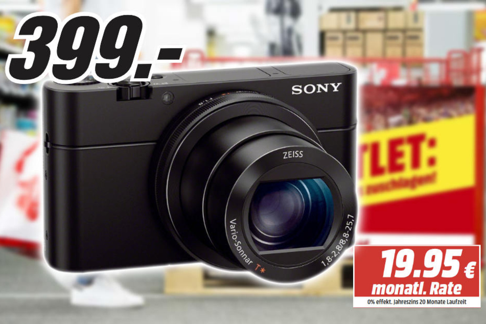 Noch bis zum 14. Juli im Fan-Outlet von MediaMarkt: Geniale Kompaktkamera von Sony für nur 399 Euro!
