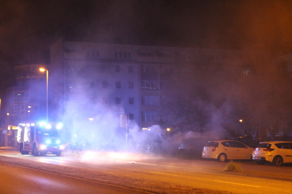 In der Rostocker Südstadt musste die Feuerwehr gleich mehrfach ausrücken.