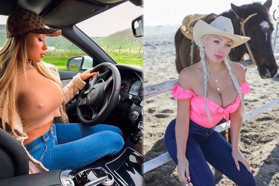 Auch angezogen immer noch die reinste Sexbombe: Daniella Chavez aus Chile.