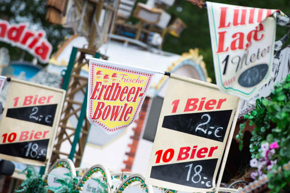 An einem Bierrondell ging es plötzlich rund (Symbolfoto).