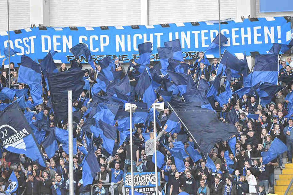 Die Fans des SCP fordern ein klares Bekenntnis der Stadt zum Verein.