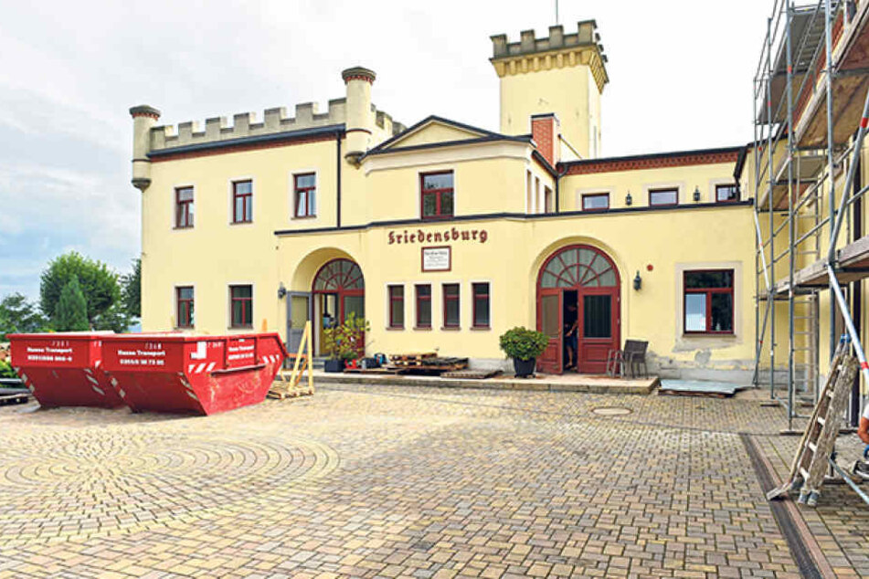 Die Friedensburg von Radebeul ist ein Zankapfel für Eigentümer und Stadt.