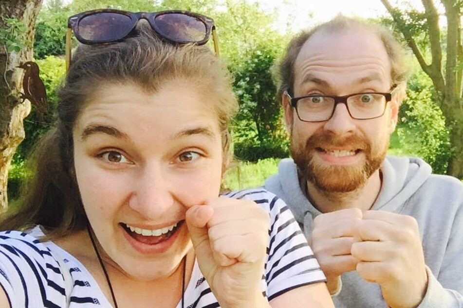 Kathrin und Christian drücken sich selbst die Daumen, damit es mit dem Traum klappt.