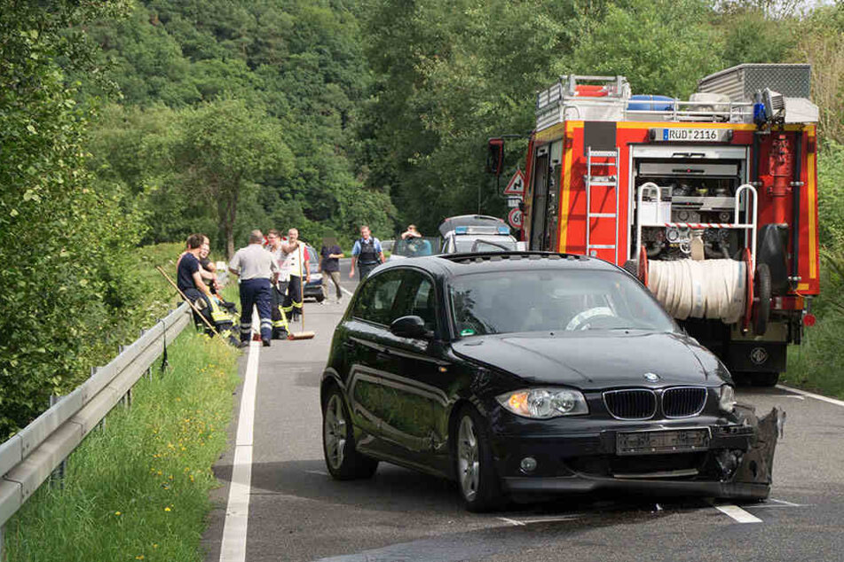 Der 20-jährige Fahrer blieb unverletzt.