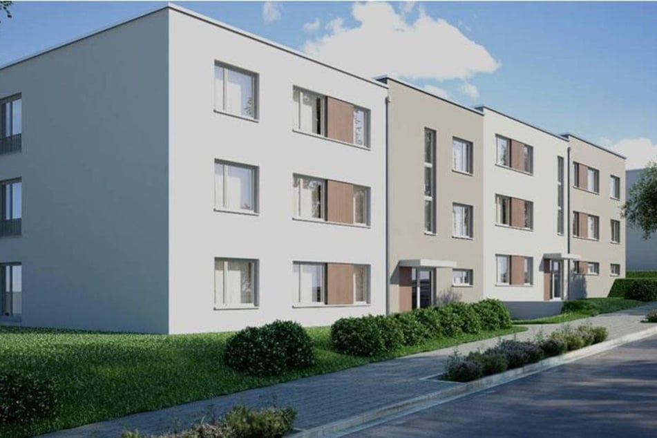So soll der Neubau am Nickerner Weg einmal aussehen.