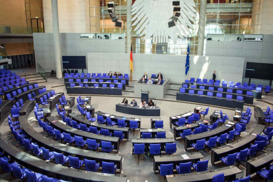 Der Plenarsaal war am Freitagnachmittag recht übersichtlich.