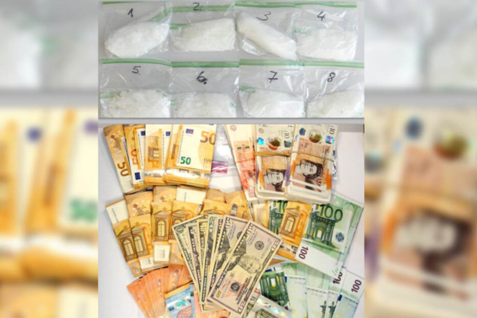 In der Wohnung des mutmaßlichen Drogendealers wurden Crystal Meth und Bargeld gefunden.