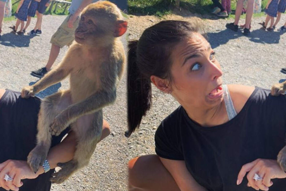 Amira Aly (26) trägt einen dicken Klunker am Ringfinger.