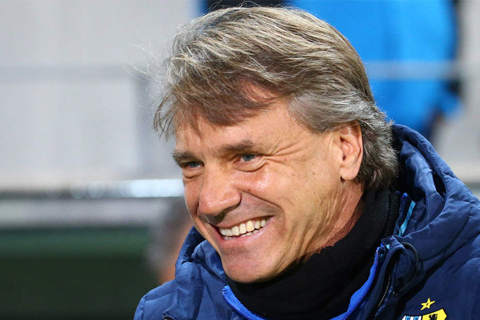 CFC-Trainer Horst Steffen freut sich auf die Herausforderung im Sachsenpokal.
