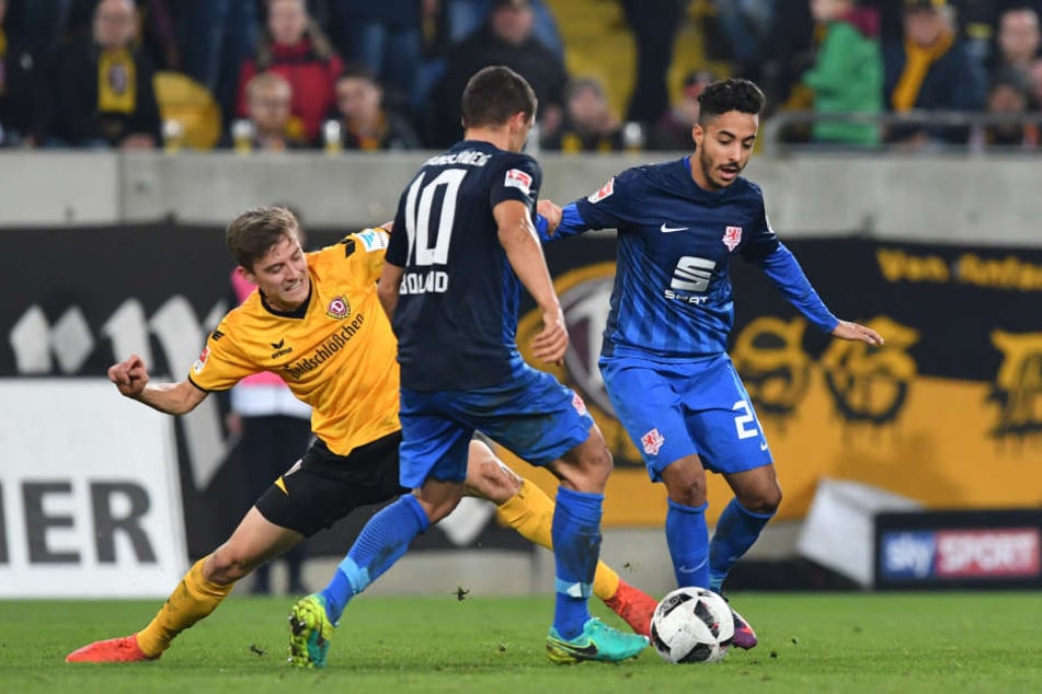 Niklas Hauptmann (l.) zeigte eine richtig starke Leistung.