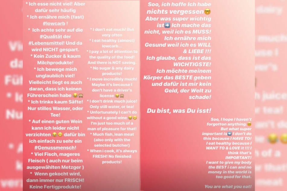 Playmate Anneta Negare erklärt ihren Fans, wie sie so schlank bleibt.
