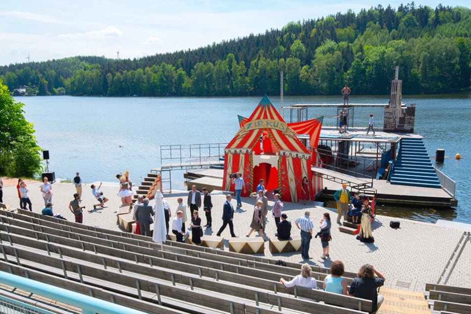 Auf der Seebühne geht die Saison wieder los.