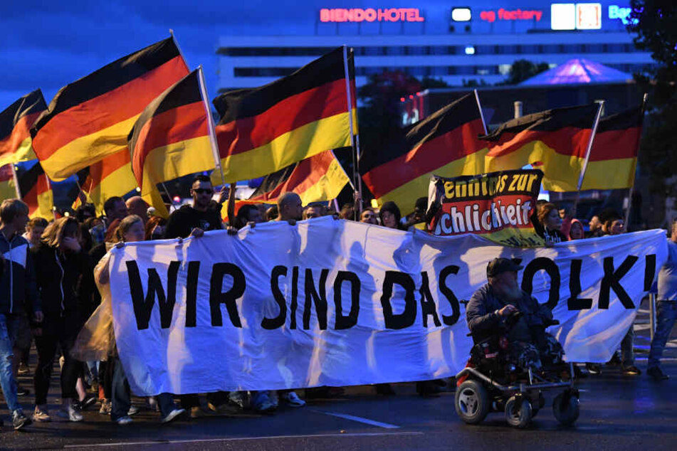 Bei vergangenen Demonstrationen waren deutlich mehr Teilnehmer dabei.