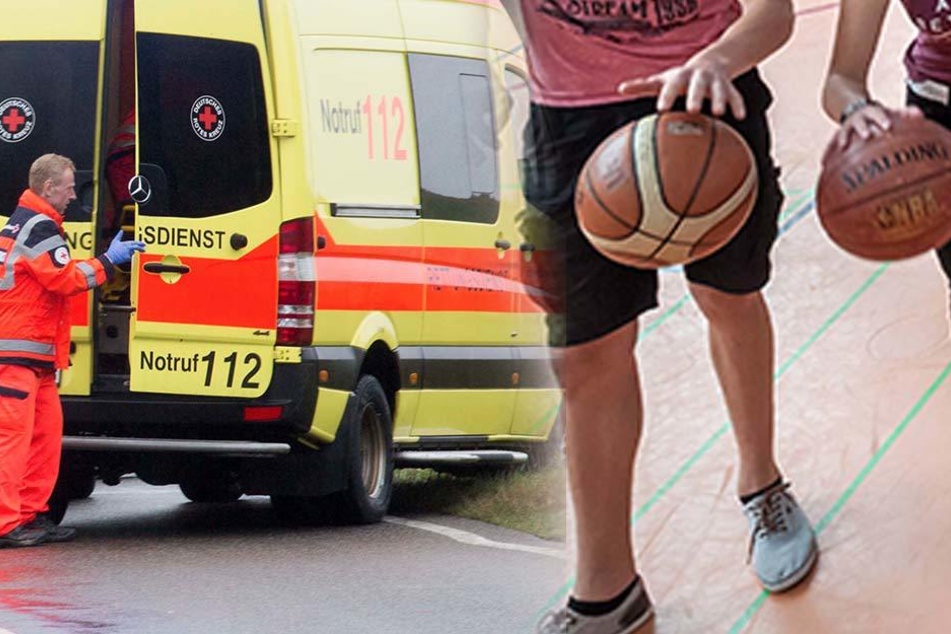 Beim Schulsport sprang der 20-Jährige durch eine Glastür und wurde schwer verletzt.