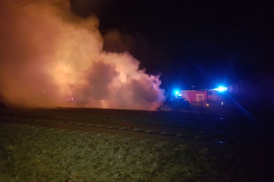 Der Brand ereignete sich gegen 23 Uhr.