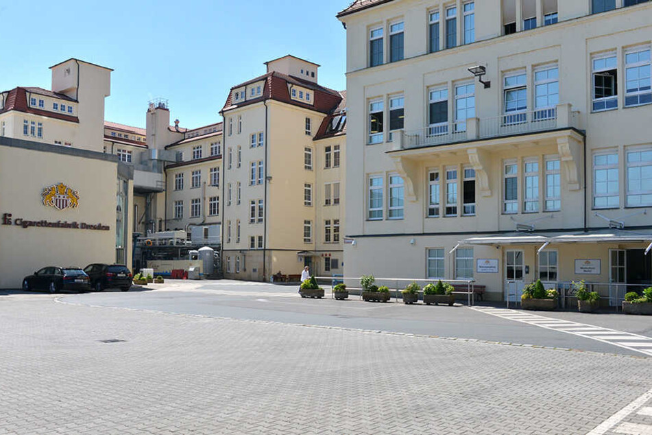 Das alte f6-Zigarettenwerk in Dresden-Striesen.