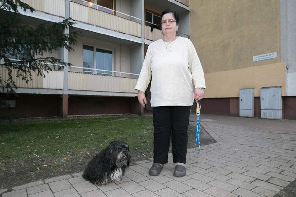 An dieser Stelle passierte es: Gertraud Jasiczek und Teddy blieben unverletzt - Tapsi hatte weniger Glück.