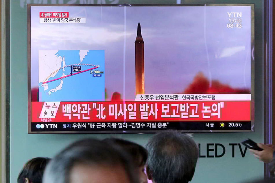 Eine Rakete wurde über den Pazifik gen Japan abgefeuert.