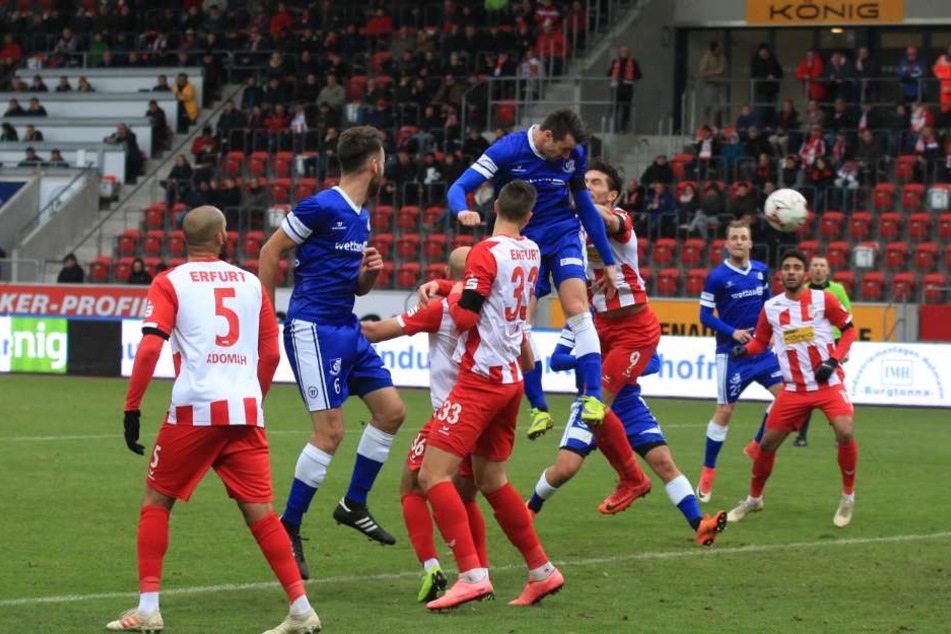 In der ersten Halbzeit spielten die Gäste aus Berlin noch frech mit.