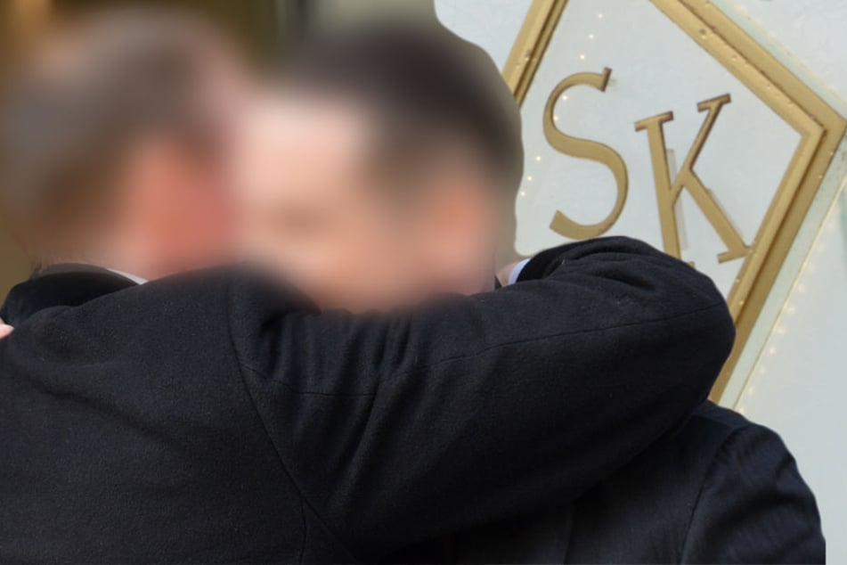 Nach dem Urteil im März 2017 umarmten sich Jonas K. (l.) und Stephan S.